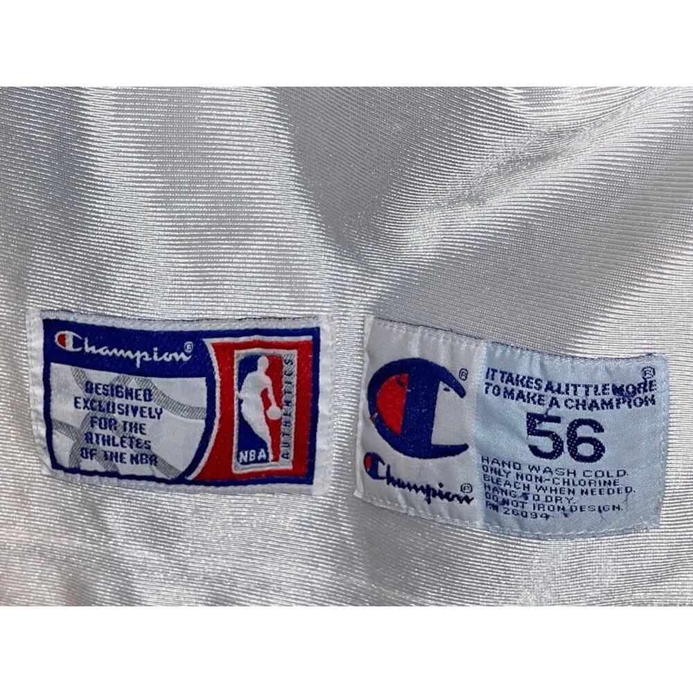 Philadelphia 76ers Allen Iverson #3 Champion Jersey 3XL 56 VTG Authentic - Picture 6 of 13